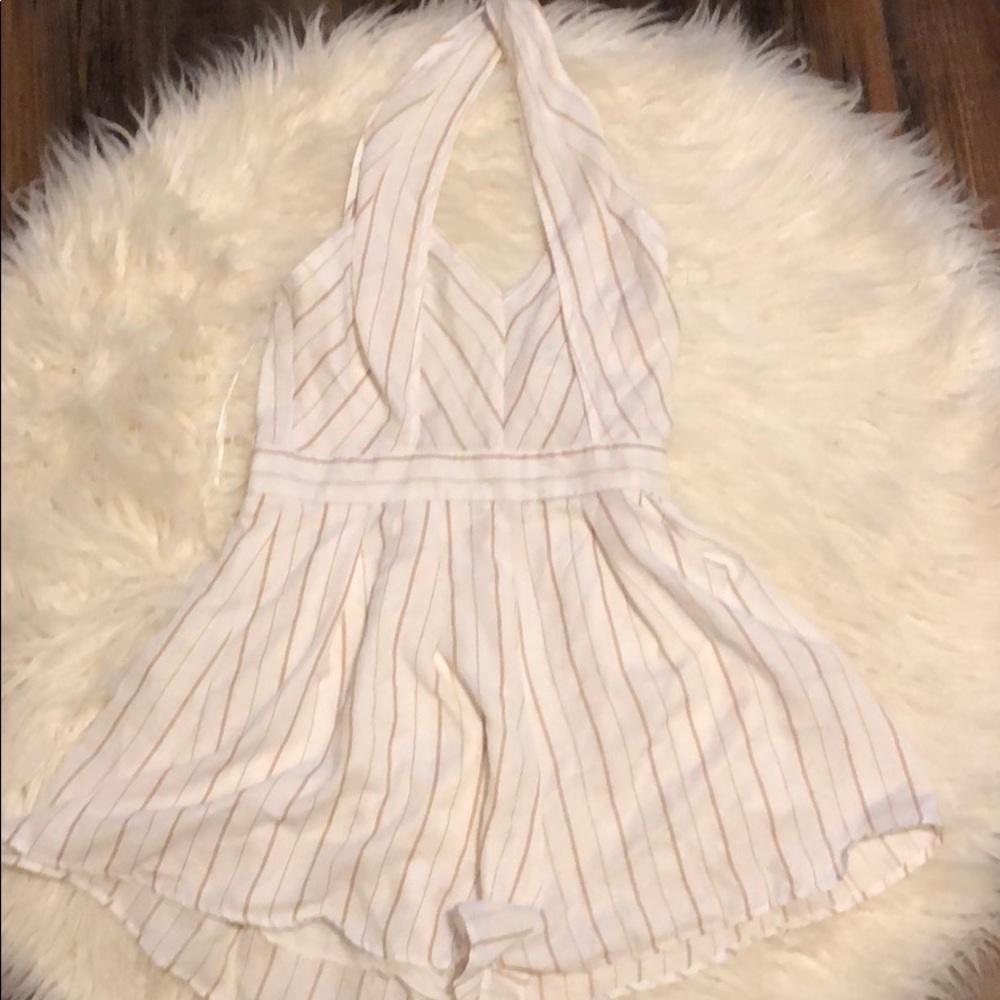 ✨ Princess Polly Half Hearted Striped Playsuit ✨